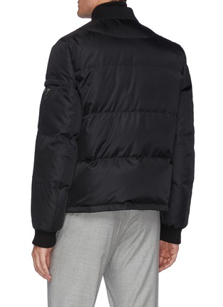 Back View - Click To Enlarge - PRADA - Re-Nylon Midweight Quilted Down Jacket