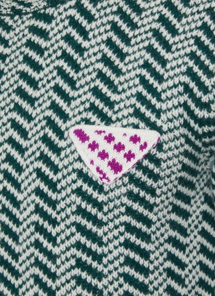  - PRADA - Shetland Jacquard Sweater