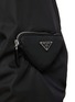  - PRADA - Logo Plaque Pouch Oversized Re-Nylon Bomber Jacket