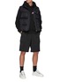 Figure View - Click To Enlarge - PRADA - Re-Nylon Triangle Pouch Quilted Down Vest