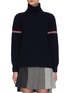 Main View - Click To Enlarge - THOM BROWNE  - Waffle stitch cashmere turtleneck sweater
