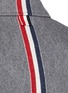  - THOM BROWNE  - Back Tricolour Stripe Patch Pocket Wool Cashmere Blend Blazer