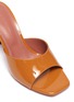 Detail View - Click To Enlarge - AMINA MUADDI - 'Lupita' heeled leather sandals