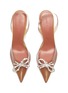 Detail View - Click To Enlarge - AMINA MUADDI - Rosie Matte Nude Slingback