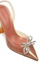 Detail View - Click To Enlarge - AMINA MUADDI - Rosie Matte Nude Slingback