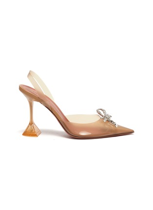 Main View - Click To Enlarge - AMINA MUADDI - Rosie Matte Nude Slingback