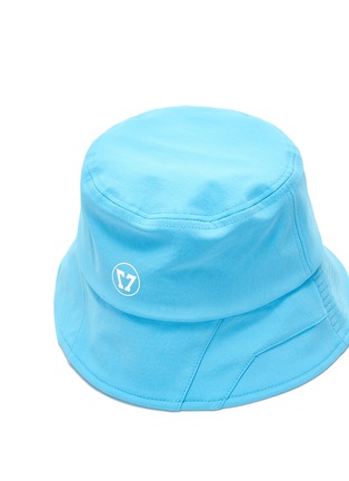 Detail View - Click To Enlarge - SMFK - Logo Print Panelled Brim Bucket Hat