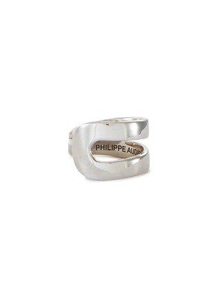 Main View - Click To Enlarge - PHILIPPE AUDIBERT - Gavin' silver plated ring
