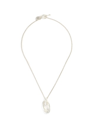 Main View - Click To Enlarge - PHILIPPE AUDIBERT - Jude' silver plated intertwined pendant necklace