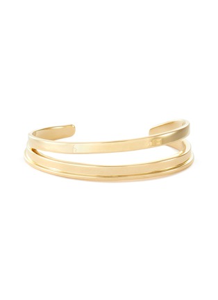 Main View - Click To Enlarge - PHILIPPE AUDIBERT - Gibson' gold plated cut-out open band bracelet