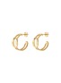 Main View - Click To Enlarge - PHILIPPE AUDIBERT - Elina' 24k gold plated earrings