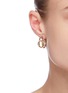 Figure View - Click To Enlarge - PHILIPPE AUDIBERT - Elina' 24k gold plated earrings