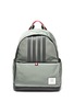 Main View - Click To Enlarge - THOM BROWNE - Four Bar Appliqué Nylon Backpack