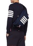 Figure View - Click To Enlarge - THOM BROWNE  - Four Bar Stripe Bum Bag