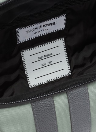 Detail View - Click To Enlarge - THOM BROWNE  - Four Bar Stripe Bum Bag