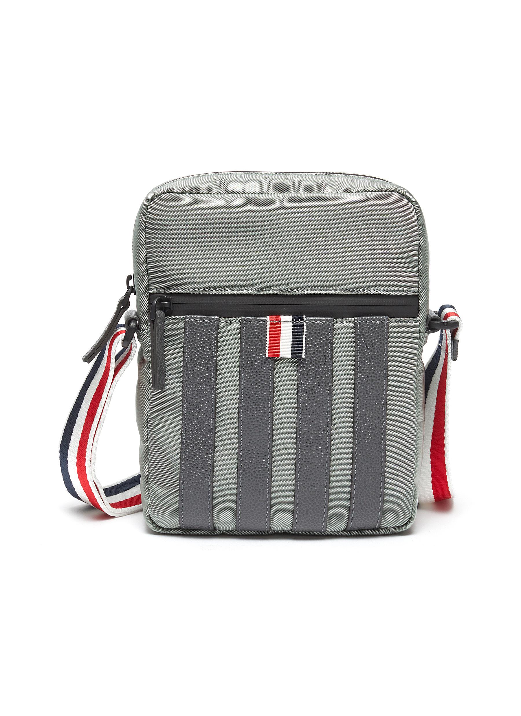 Thom Browne Pebble Texture Messenger Bag - Green