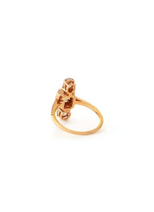 Detail View - Click To Enlarge - XIAO WANG - 'Galaxy' Diamond 18k Rose Gold Ring