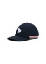 Main View - Click To Enlarge - THOM BROWNE  - Embroidered Bear Tricolour Stripe Cap