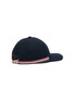 Figure View - Click To Enlarge - THOM BROWNE  - Embroidered Bear Tricolour Stripe Cap