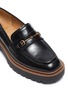 SAM EDELMAN - Horsebit Leather Platform Loafers