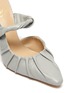 Detail View - Click To Enlarge - SAM EDELMAN - Tillary' Ruched Leather Mules