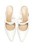 Detail View - Click To Enlarge - SAM EDELMAN - Tillary' Ruched Leather Mules