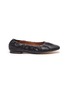 SAM EDELMAN - Mallory' Ruch Chain Heels Leather Loafers