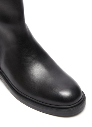 Detail View - Click To Enlarge - SAM EDELMAN - Franka' Mid Calf Flat Leather Boots