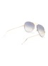 Figure View - Click To Enlarge - RAY-BAN - 'Aviator' Contrast Accent Metal Frame Sunglasses
