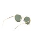 Figure View - Click To Enlarge - RAY-BAN - Contrast Temple Round Metal Frame Sunglasses