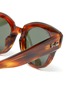 Detail View - Click To Enlarge - RAY-BAN - 'Wayfarer' Tortoiseshell Effect Wide Acetate Frame Sunglasses