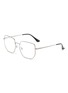 Main View - Click To Enlarge - RAY-BAN - Square Geometric Metal Frame Optical Glasses