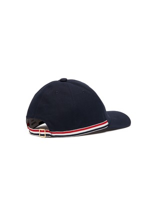 Figure View - Click To Enlarge - THOM BROWNE - Mr Thom Icon Embroidered Cotton Cap