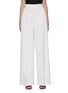 Main View - Click To Enlarge - ROLAND MOURET - Williamson' Wool Crepe Pleated Wide Leg Pants
