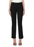 Main View - Click To Enlarge - ROLAND MOURET - Holway' Flare Leg Crop Crepe Pants