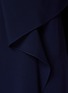  - ROLAND MOURET - 'Dolen' Open Back Ruffle Detail Midi Dress
