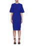 Main View - Click To Enlarge - ROLAND MOURET - Moria' Flared Sleeve Pencil Dress