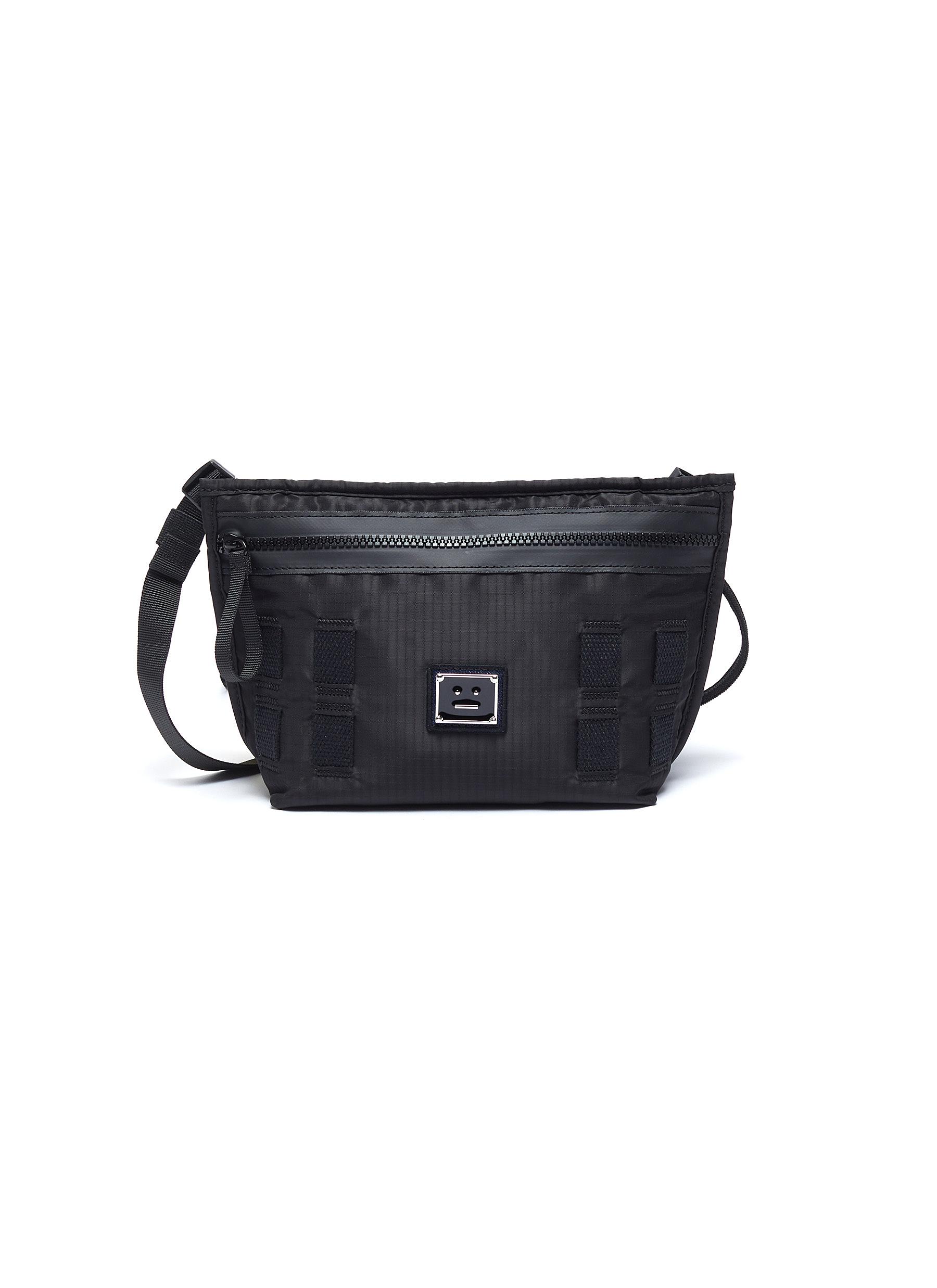 Bags  Womens Acne Studios MINI NYLON MESSENGER BAG Black