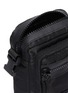 Detail View - Click To Enlarge - ACNE STUDIOS - Face Plaque Nylon mini crossbody bag