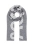 Main View - Click To Enlarge - ACNE STUDIOS - Oversize Logo Jacquard Scarf