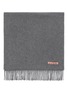 Detail View - Click To Enlarge - ACNE STUDIOS - FRINGED WOOL SCARF