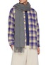 Figure View - Click To Enlarge - ACNE STUDIOS - FRINGED WOOL SCARF