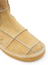 ACNE STUDIOS - Suede Patchwork Platform Ankle Boots