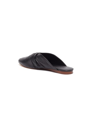  - VINCE - Crenne' Leather Flats with Knot