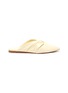 Main View - Click To Enlarge - VINCE - Crenne' Leather Flats with Knot