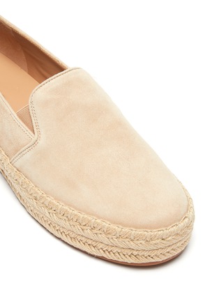 Detail View - Click To Enlarge - VINCE - Upton' suede slip-on espadrilles