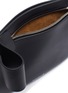 Detail View - Click To Enlarge - NEOUS - Crux' Double Ring Detail Leather Belt Bag