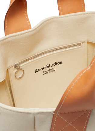 Detail View - Click To Enlarge - ACNE STUDIOS - Forest Graphic Print Cotton Canvas Tote