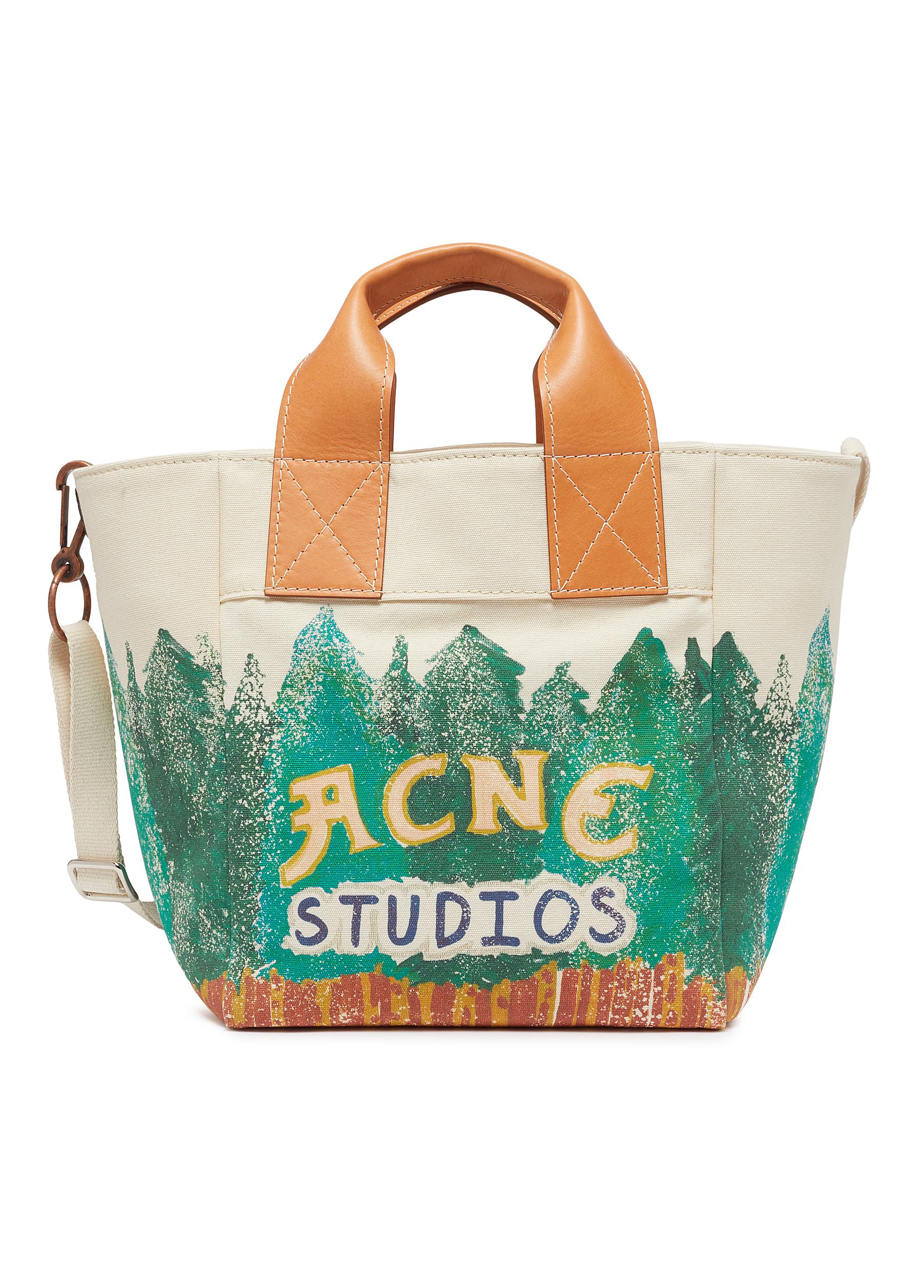 acne studios canvas tote