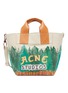 Main View - Click To Enlarge - ACNE STUDIOS - Forest Graphic Print Cotton Canvas Tote